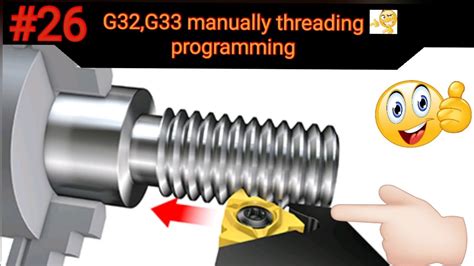 g33 cnc torno|cnc g32 threading cycle.